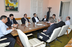 Libijska delegacija jun 2014